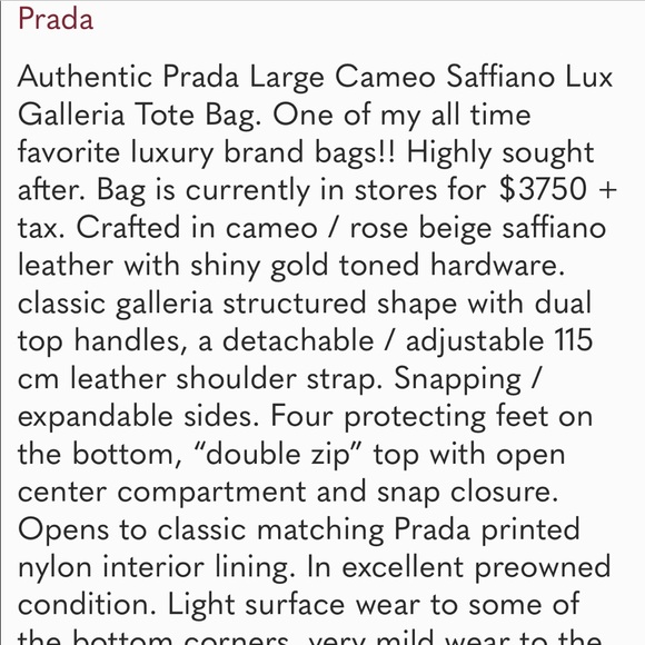 PRADA BAG ❤️ - Picture 10 of 16